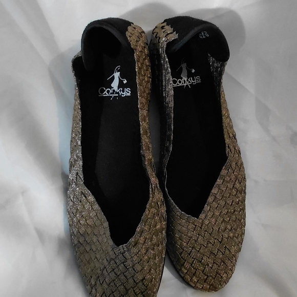 Corkys Metallic Woven Flats - Picture 4 of 6